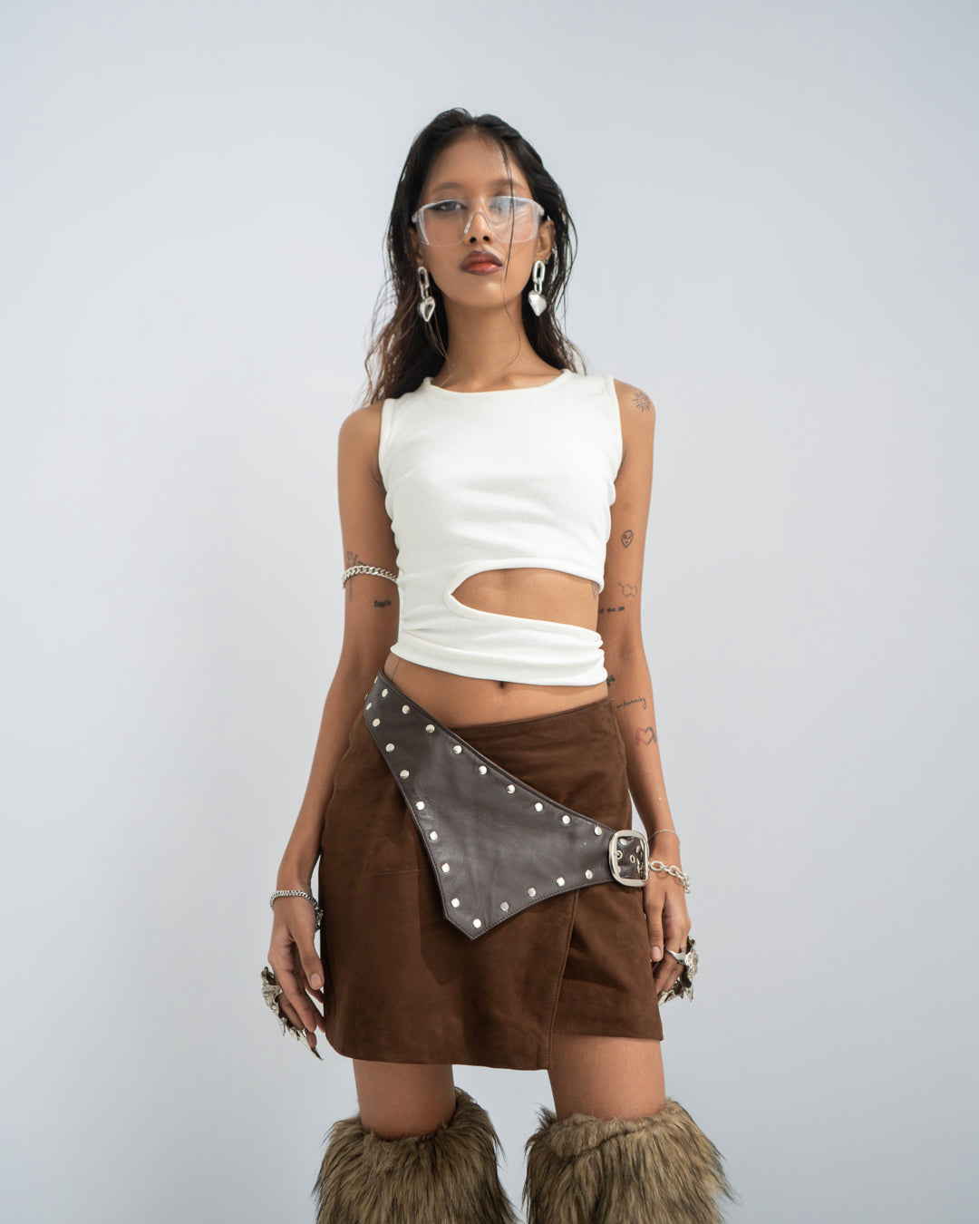 Leather Skirt