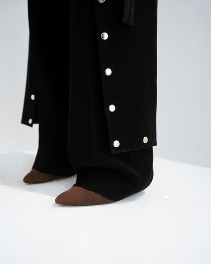 Black Phlannel pant